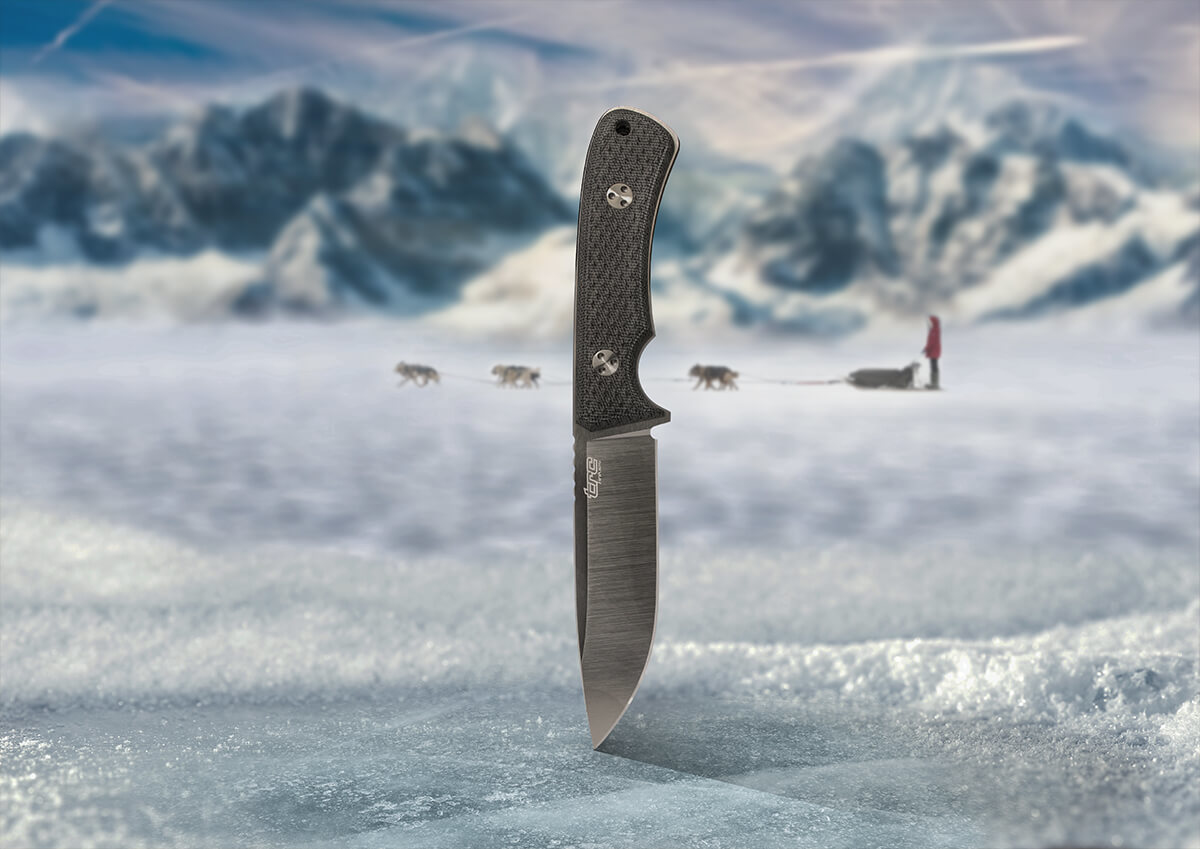 TRC knife SOUTH POLE 南極直刀
