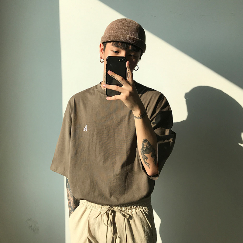 LA LOGO TEE / 白L / 不提供退換貨