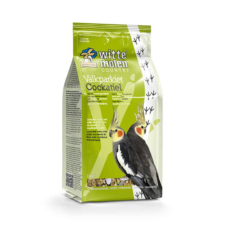【偉特】中小型鸚鵡飼料1kg
