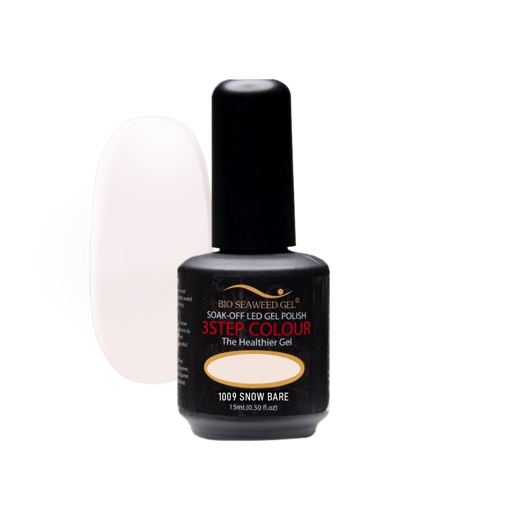 Bio Seaweed Gel 1009 SNOW BARE 天然無毒Gel甲油