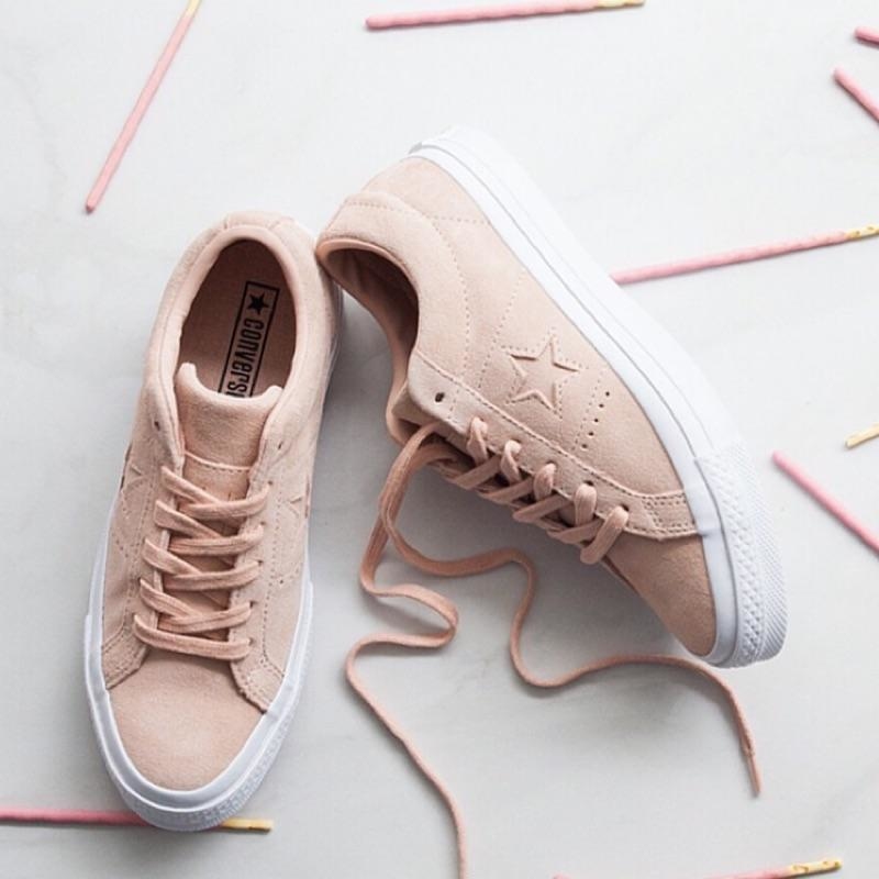 💥出清特價💥 CONVERSE ONE Star OX 裸粉色 (男/女同款)