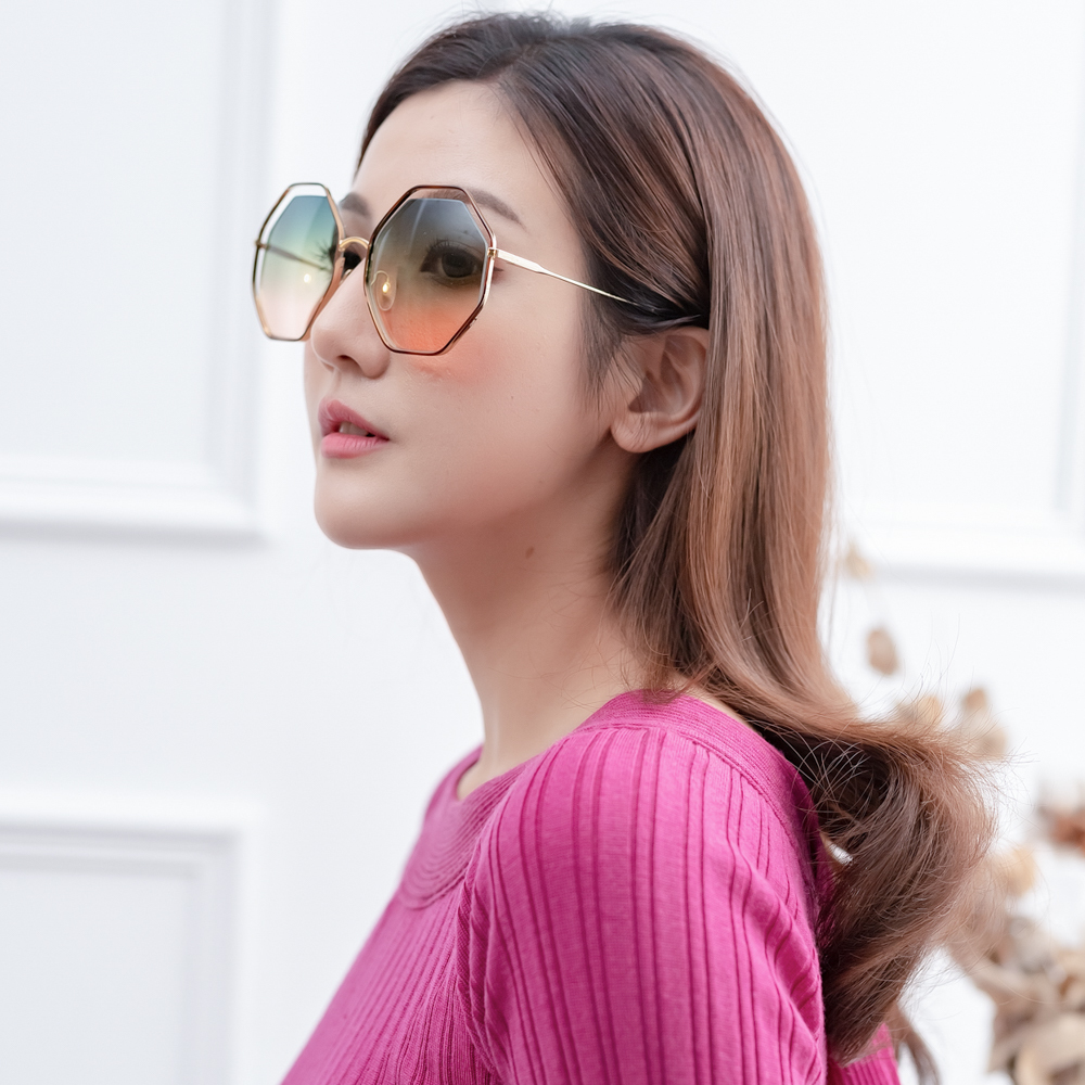 CHLOE 太陽眼鏡 (琥珀色)