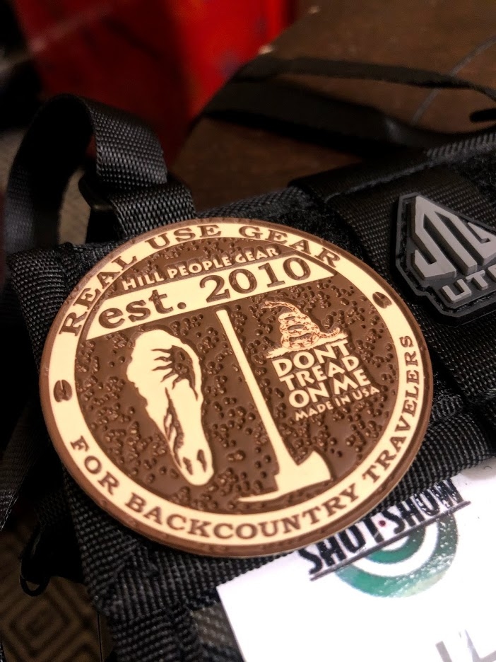 Hill People Gear LOGO PATCH 魔鬼氈臂章