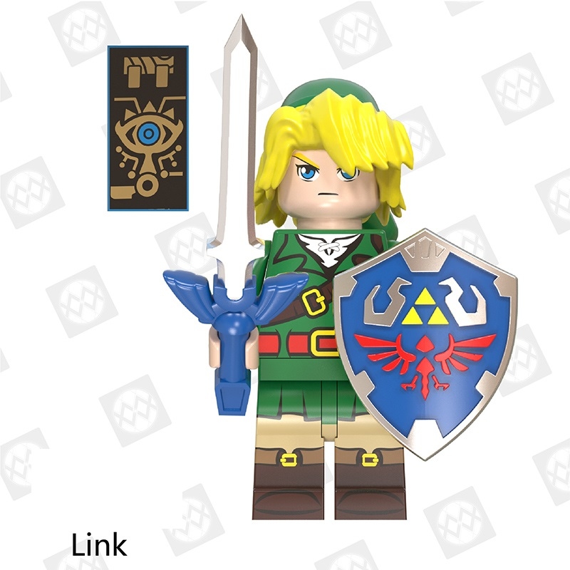 Link Legend of Zelda Custom Minifigs Fit Lego