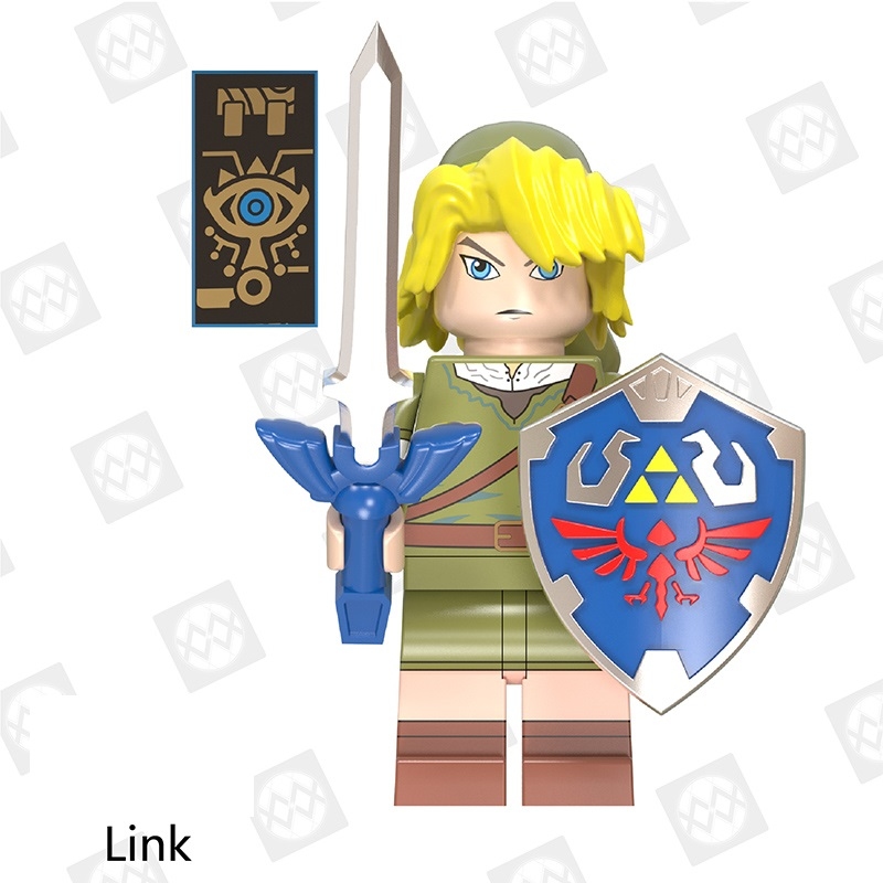 Legend of Zelda Link Custom Minifigures Fit Lego WM637