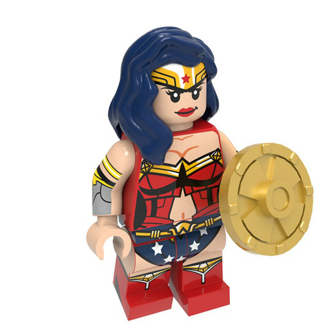 Wonder woman Custom Minifigures Minifigs Fit Lego