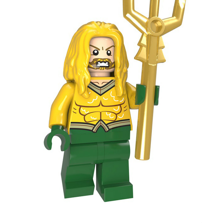Aquaman Custom Minifigures Minifigs Fit Lego