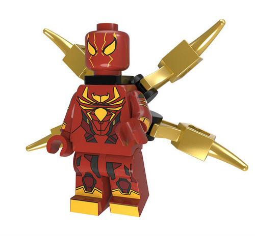 Iron Spider Custom Minifigures Minifigs Fit Lego