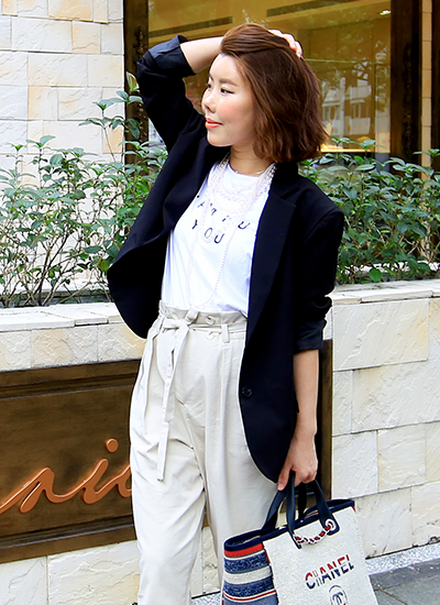 [現貨] 完美曲線俐落西裝外套