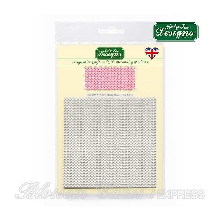 Katy Sue Design Mat - Knitting - Silicone Mould
