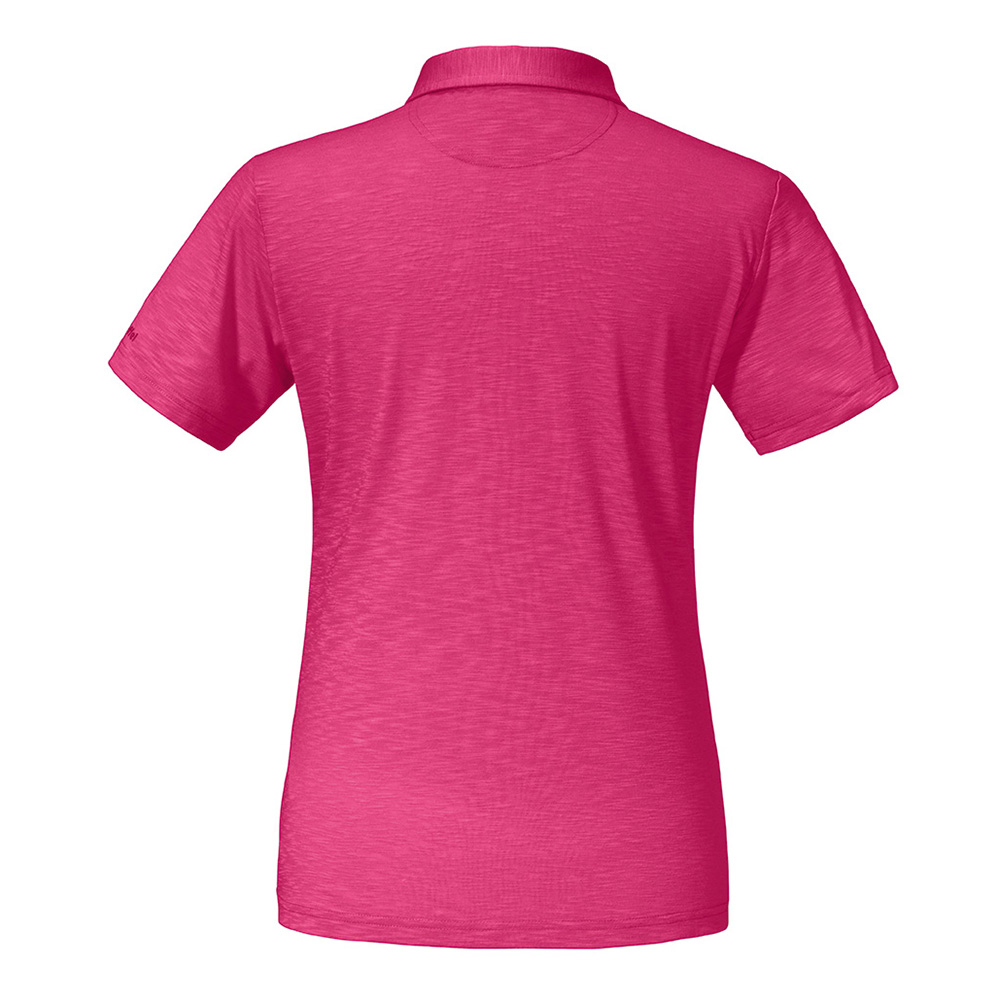 【Schoffel】女排汗透氣抗UV短袖POLO衫 / 9SL20-11945-米黃、桃