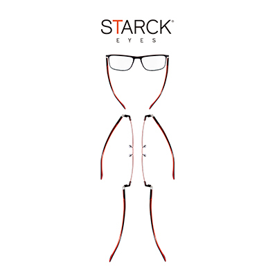 STARCK,鏡框,專利,360度,鏡腳