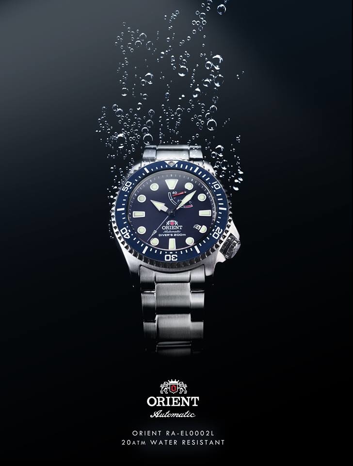 萬年鐘錶 - 東方錶  ORIENT   潛水錶 43.4mm  RA-EL0002L