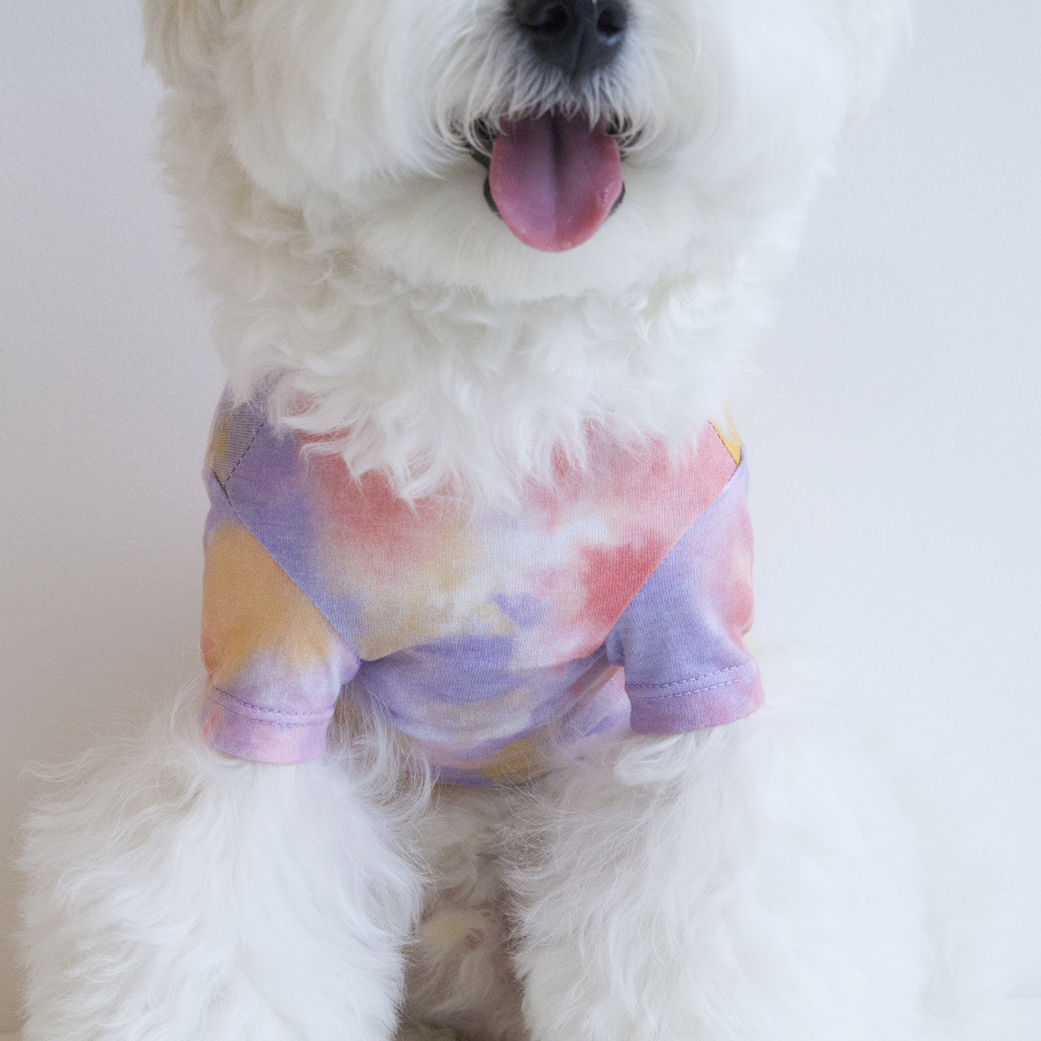 ★Dentist Appointment★ 水染純棉 T-Shirt (Pink x Tangerine)