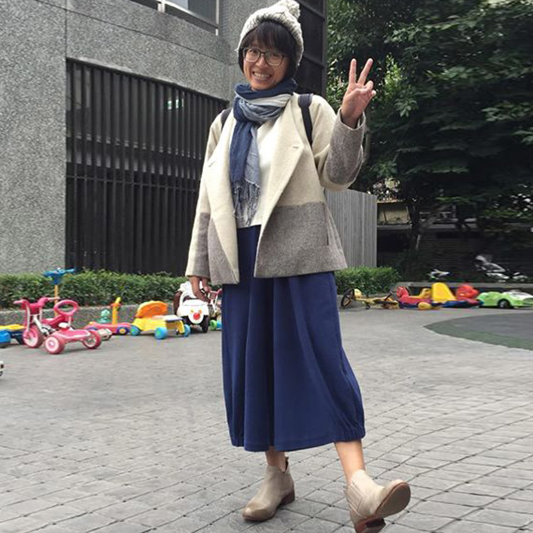 有機棉寬腳褲顧客實穿