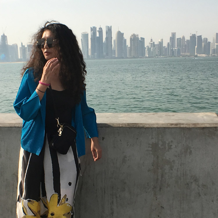 帶許許兒去旅行-卡達