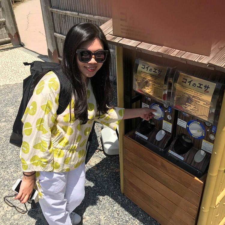 許許兒x兒童島聯名插畫手繪印花泡泡狐狸印花上衣顧客實穿