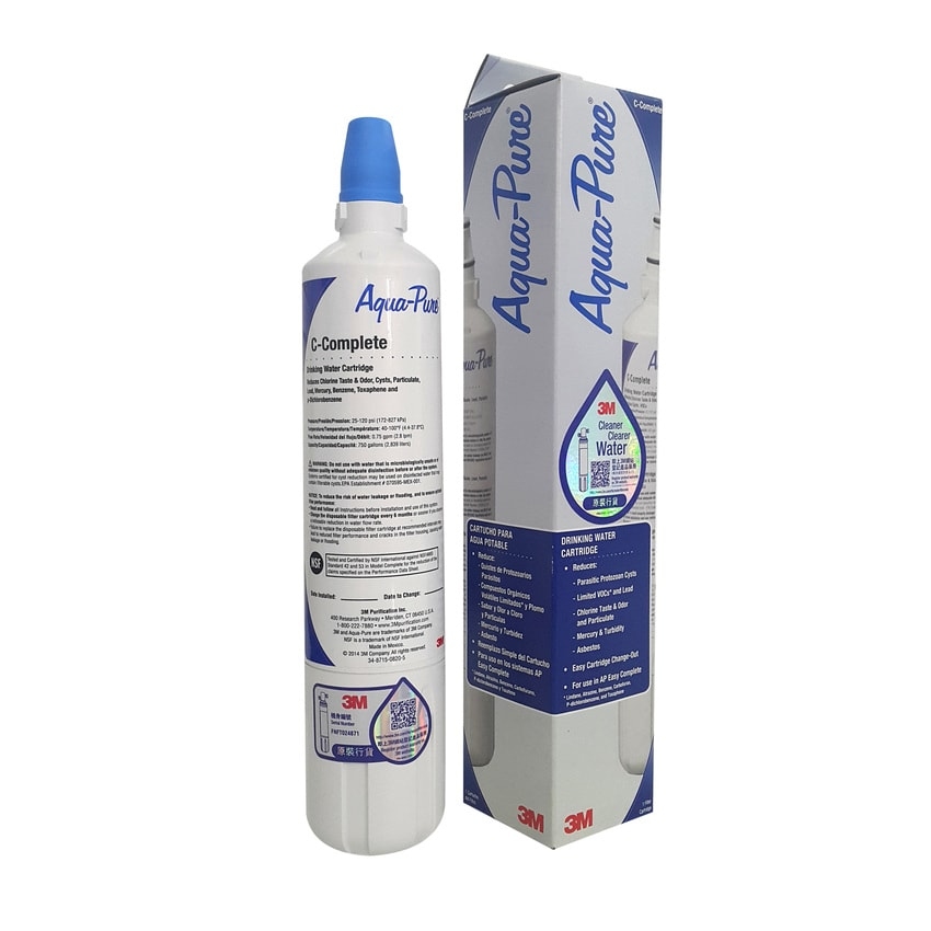 香港行貨 [有鐳射貼紙] 3m C-Complete 全效型 可濾鉛 濾芯 鉛水