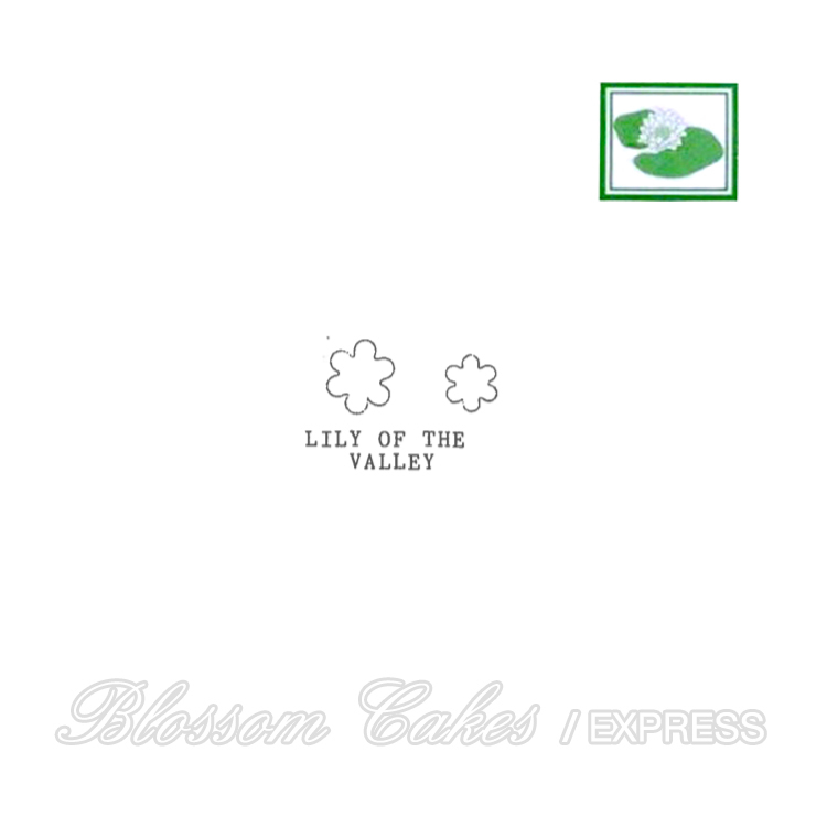 Framar Cutters - 60S Lily of the Valley Cutter Set