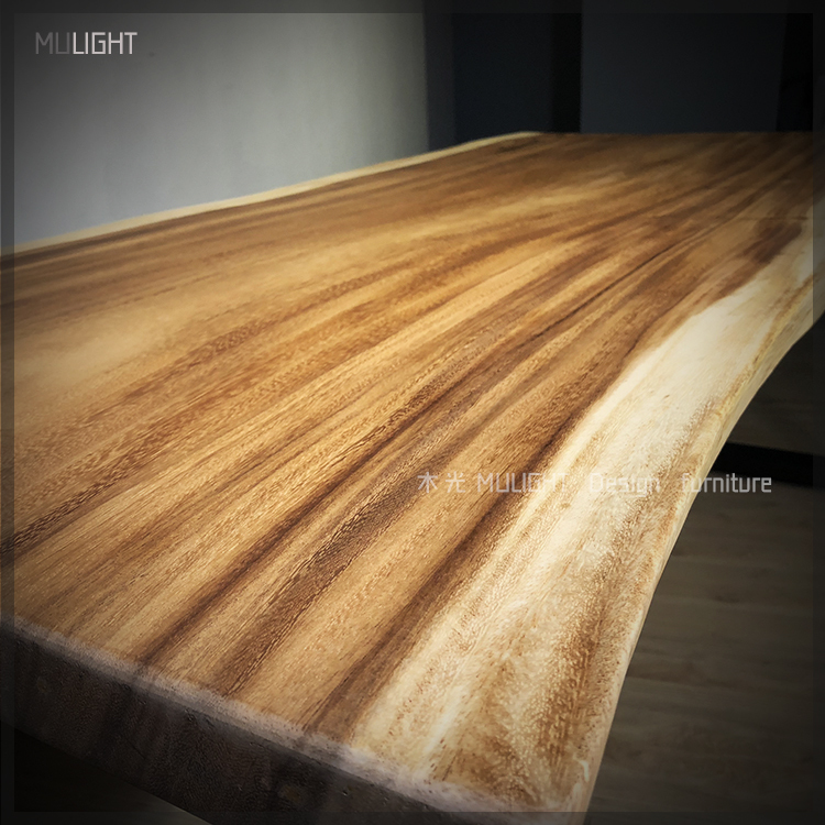 雨豆木餐桌/原木餐桌