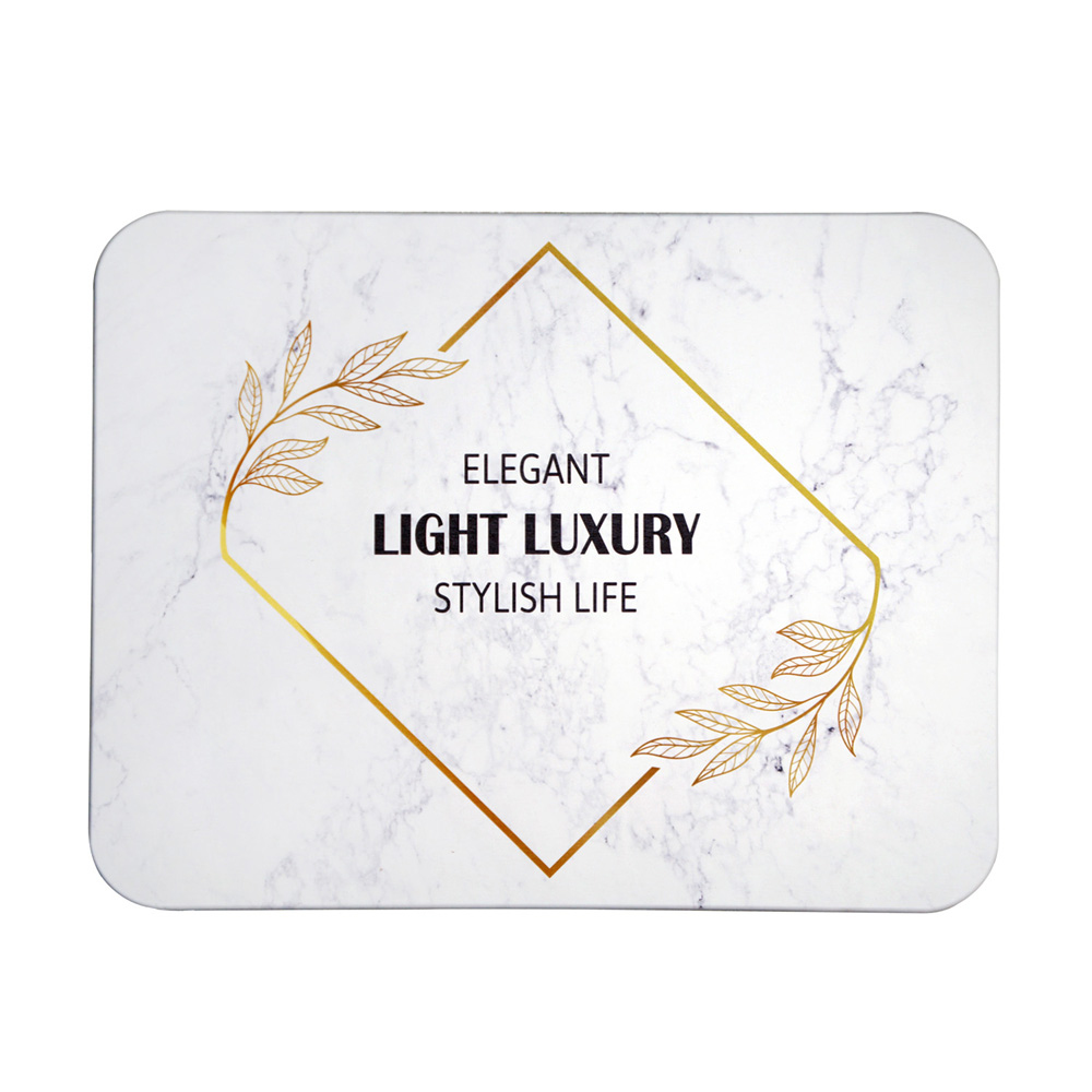 飄葉大理石紋珪藻土吸水地墊