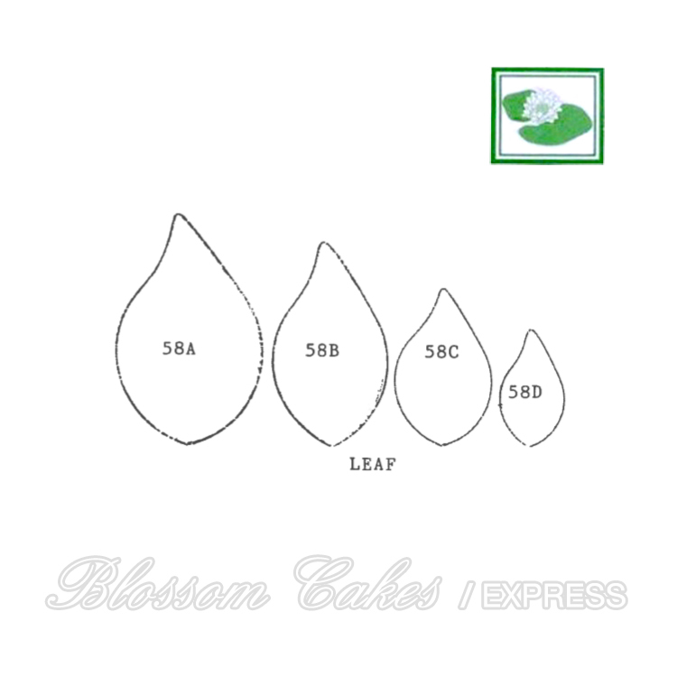 Framar Cutters - 58S Leaf Cutter Set