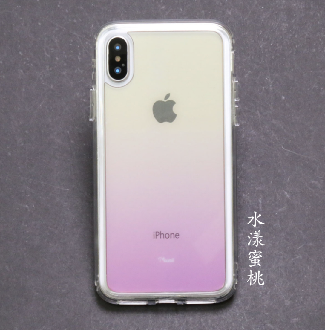 <iPhone>漸層水漾蜜桃 極空戰甲