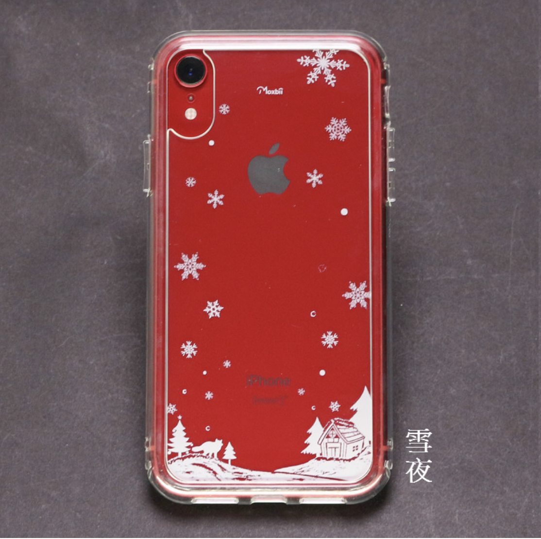 <iPhone>雪夜 極空戰甲 彩雕