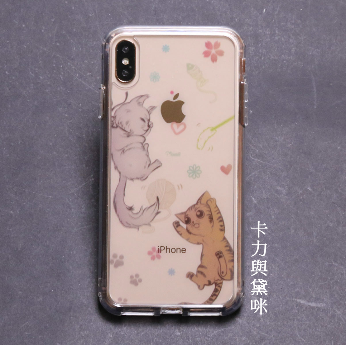 <iPhone> 卡力與黛咪 極空戰甲 彩雕