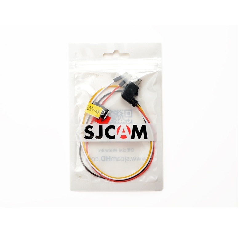SJ6/7專用 mini孔運動相機圖傳線 AV輸出線 無人機航拍線
