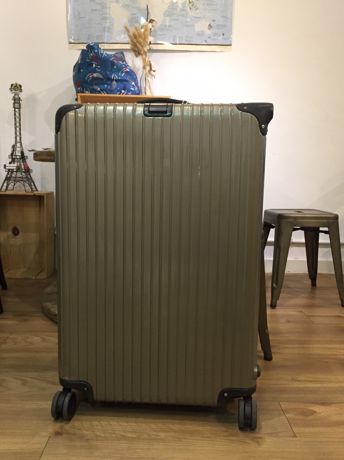 【二手】<平輸> RIMOWA Samba 32吋香檳金大型四輪旅行箱