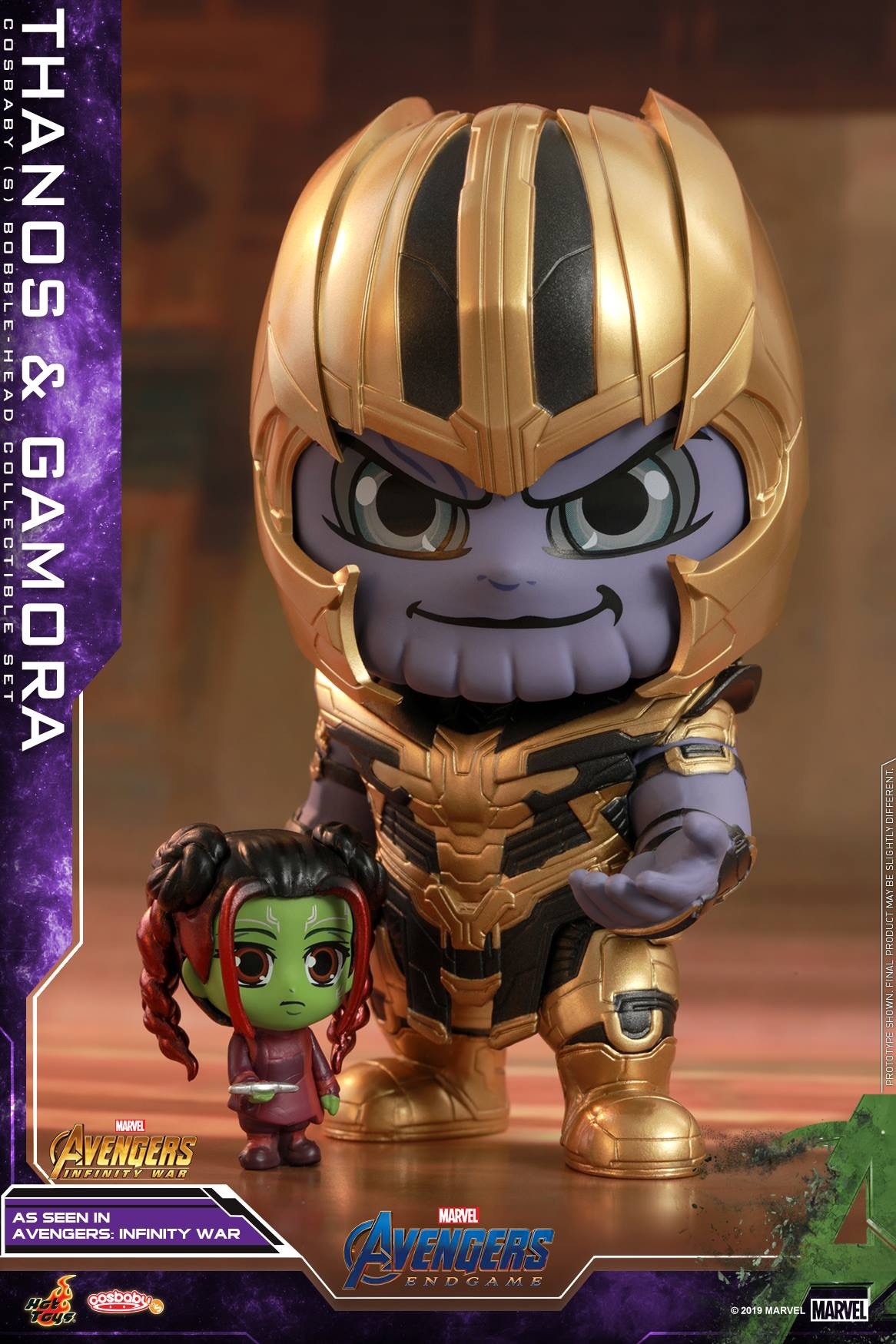 Hot Toys Avengers End Game Thanos & Gamora Cosbaby