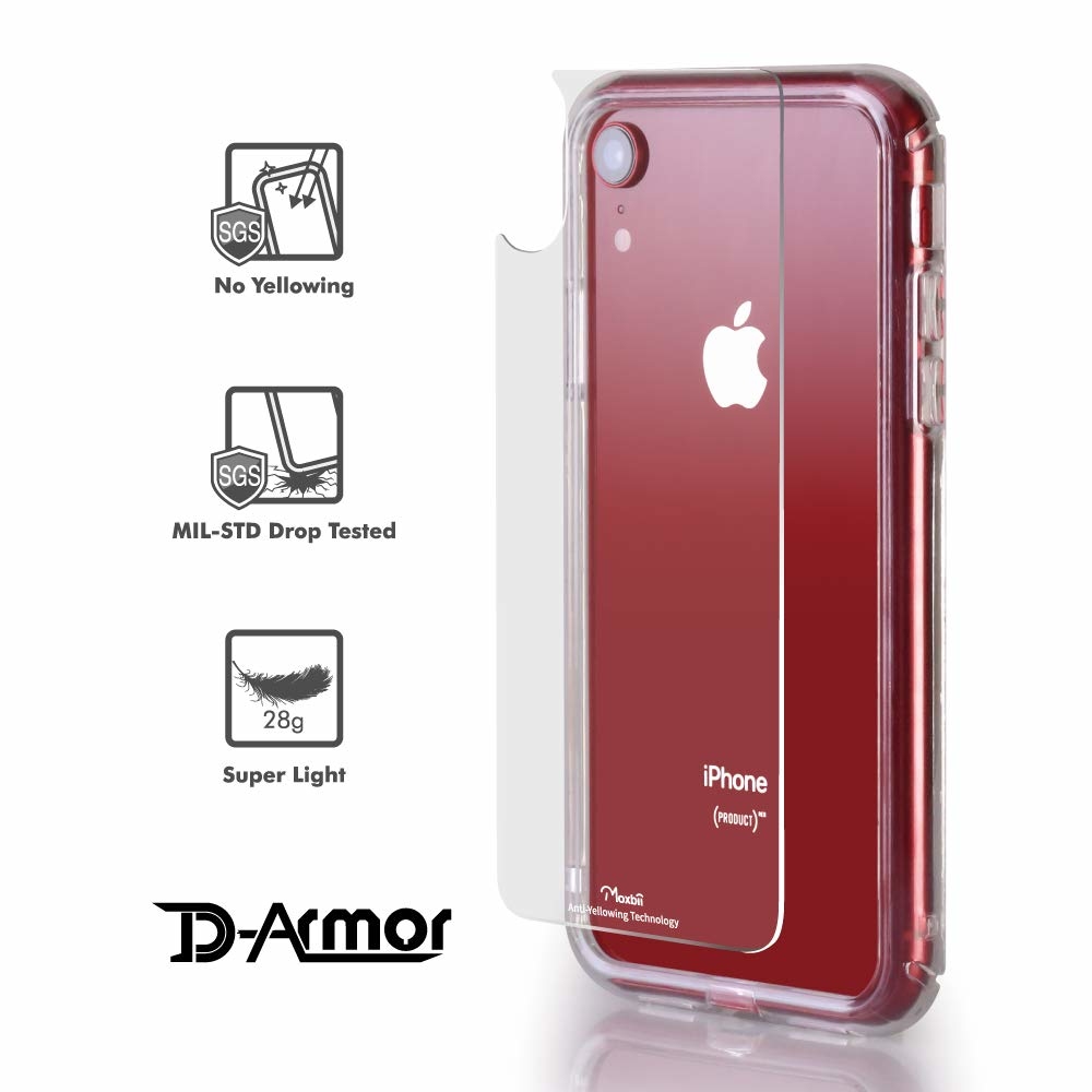 Moxbii iPhone Xr D Armor 不變黃軍事防撞殼（香港行貨）