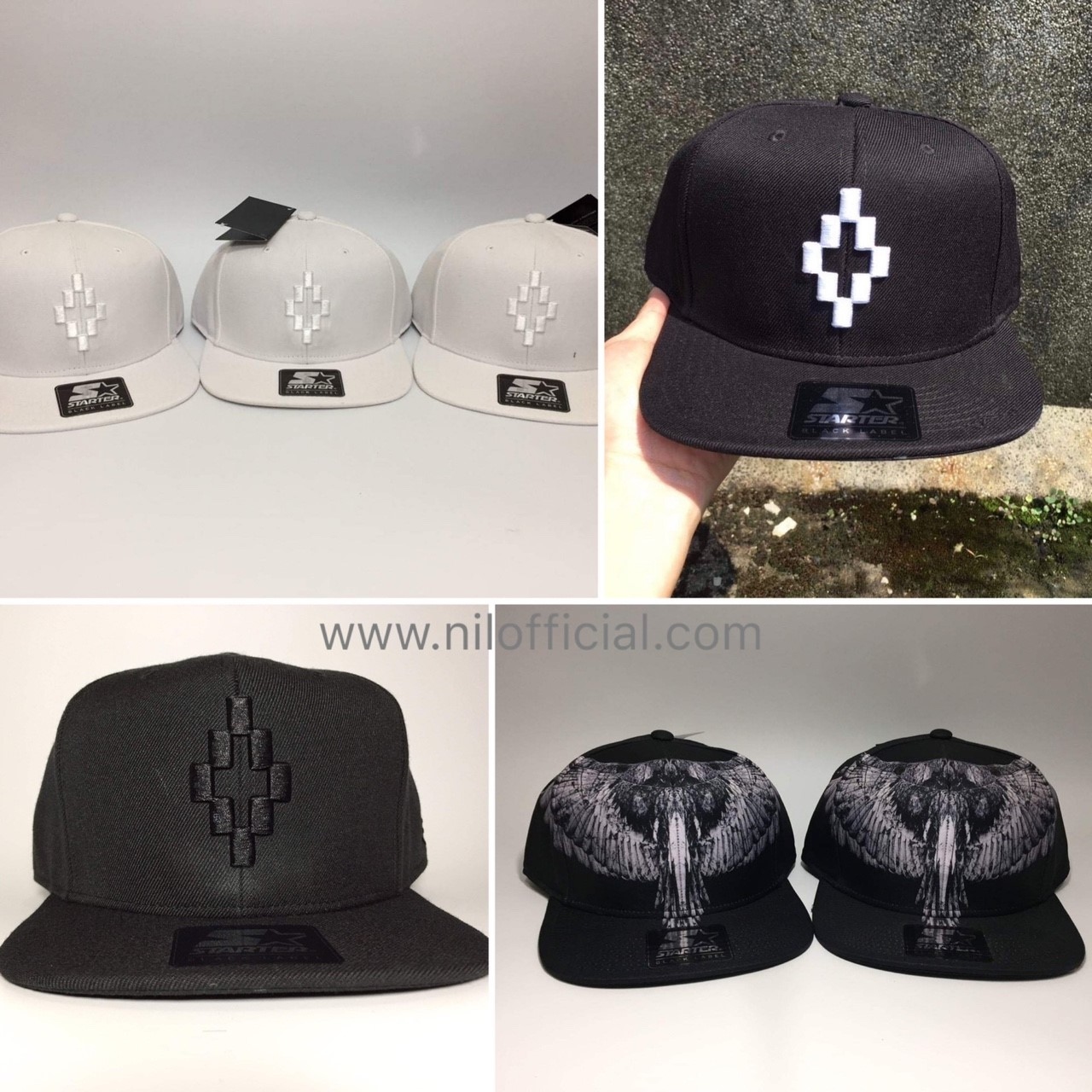 Marcelo Burlon MB  LOGO 棒球帽