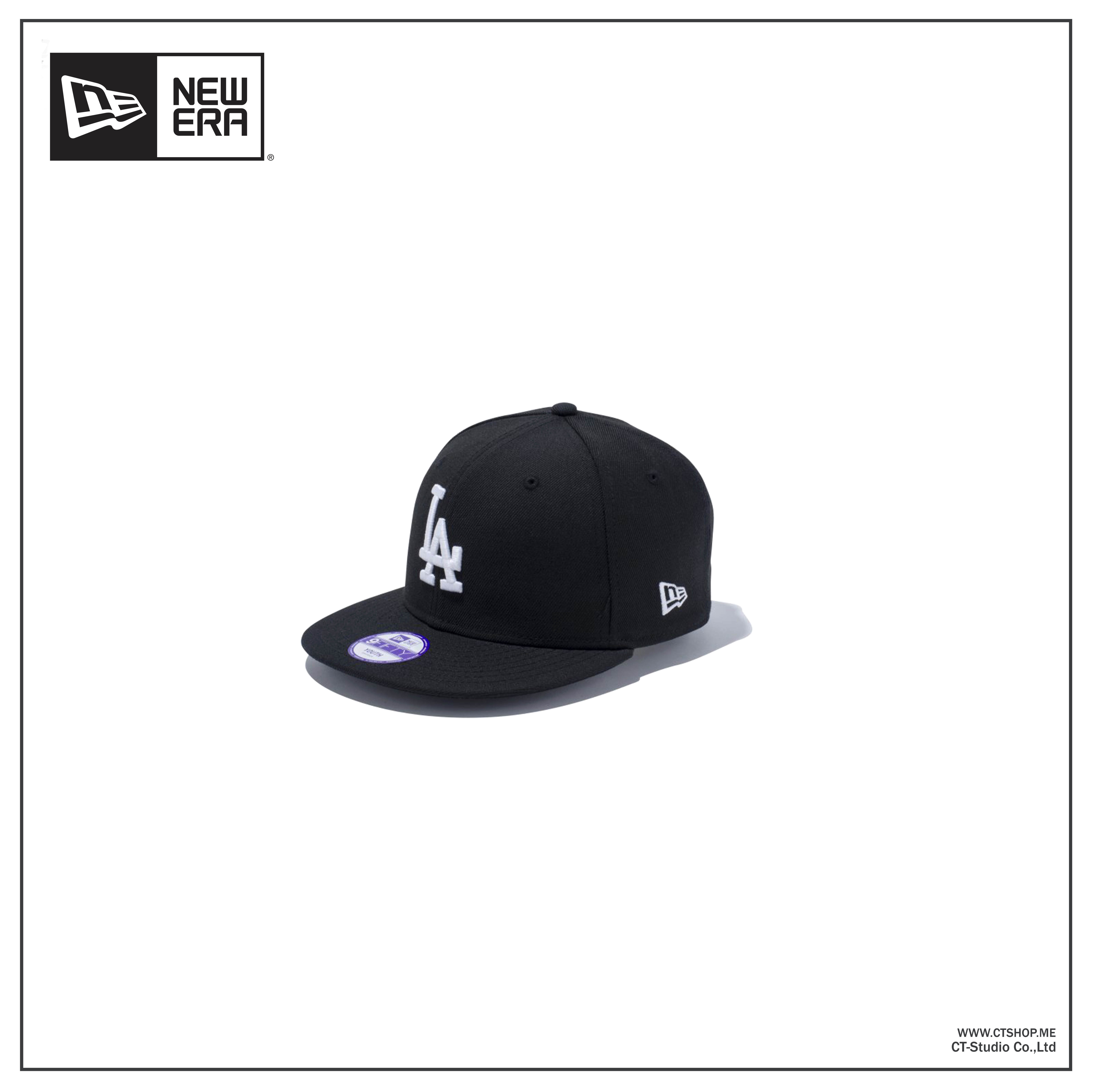 『NEW ERA』 9FIFTY LA（4Y-12Y)(黑/白).sec