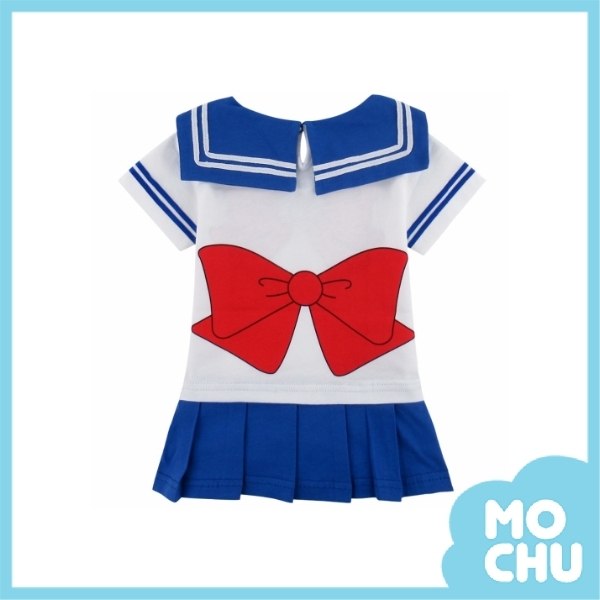 小月亮短袖包屁裙