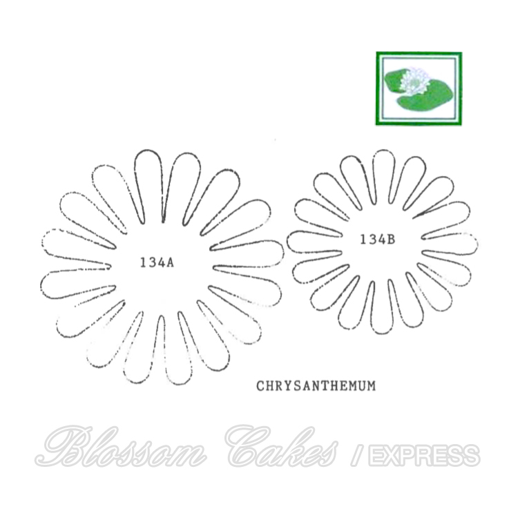 Framar Cutters - 134S Chrysanthemum Cutter Set