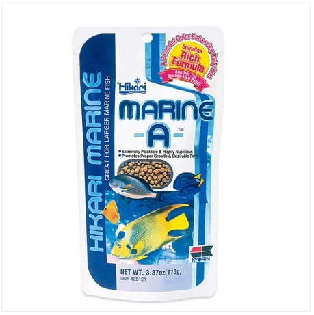 Hikari 高夠力-大型海水魚飼料A 緩沉型 110G