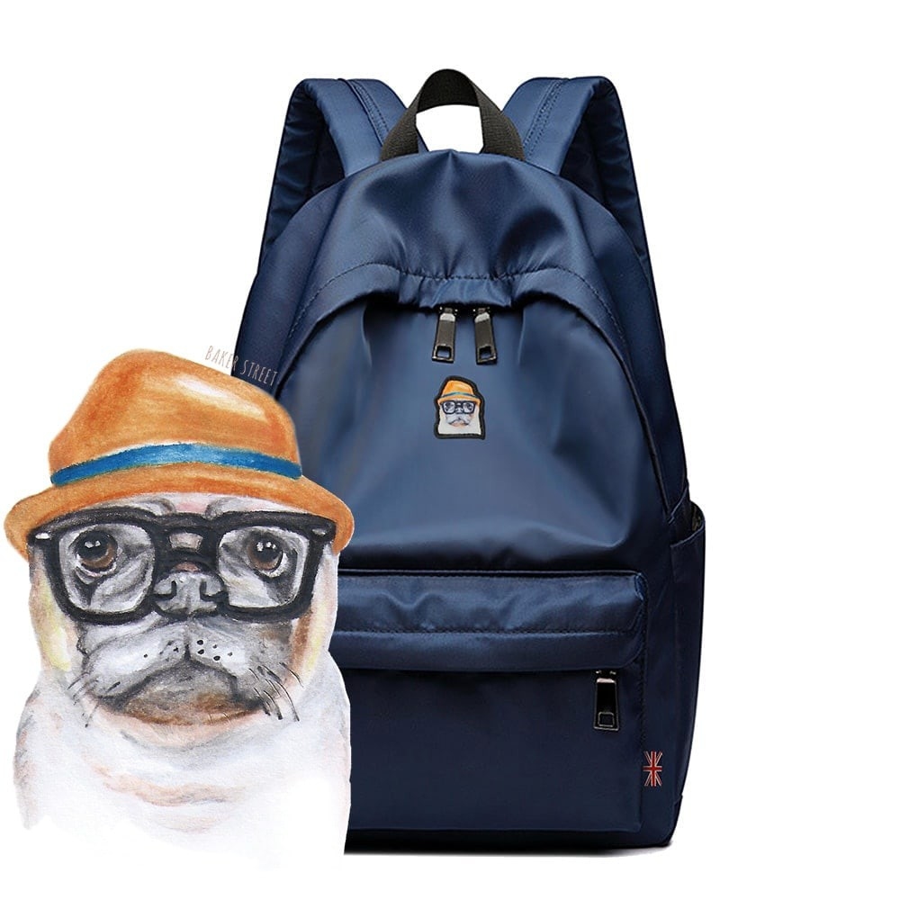 Bulldog Nylon Backpack