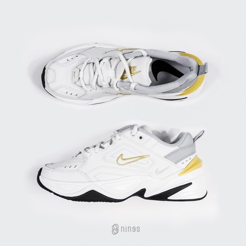 nike m2k tekno yellow white