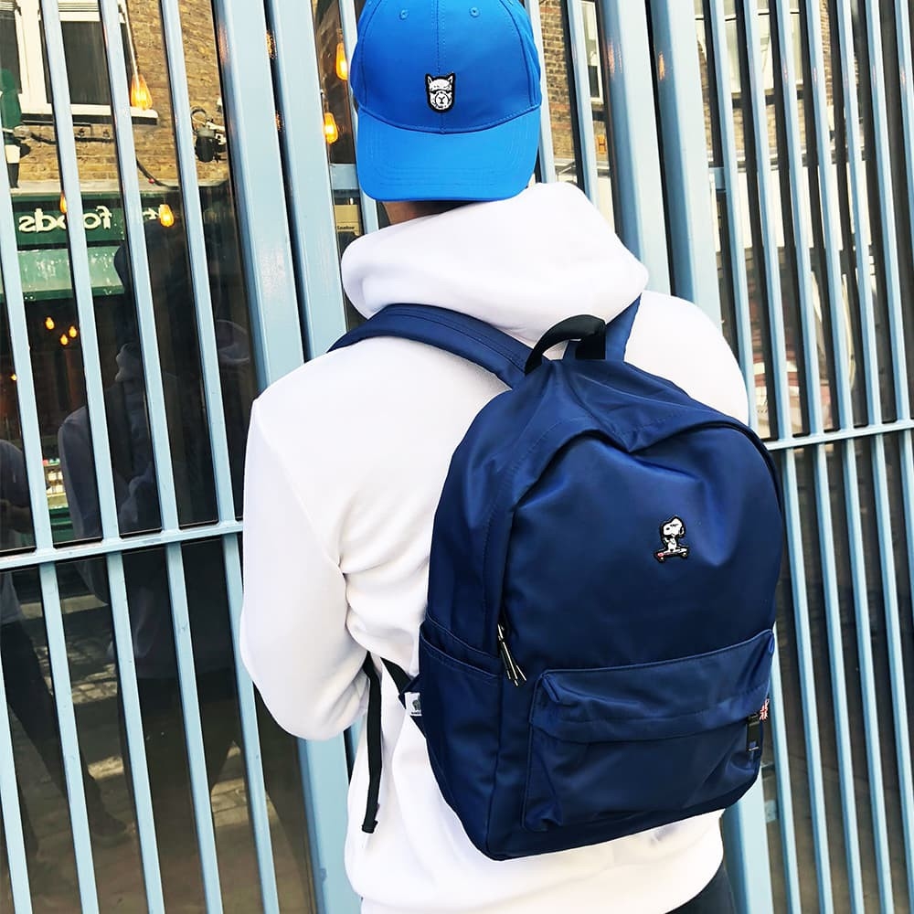 Ian Philip Touche pas à mon skate, 2017 Nylon Backpack