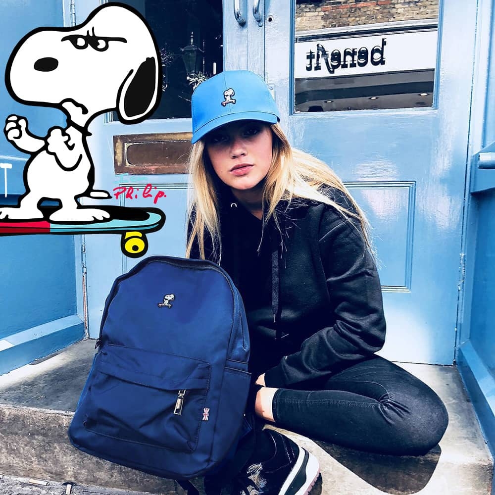 Ian Philip Touche pas à mon skate, 2017 Nylon Backpack