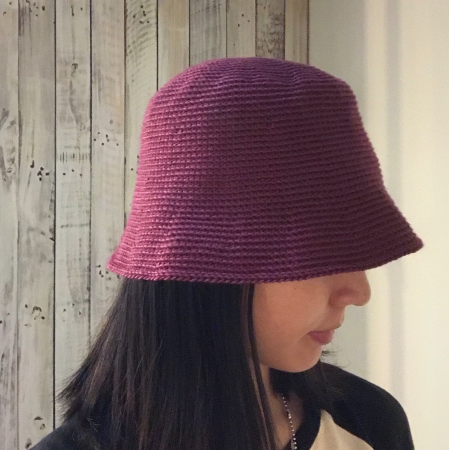 [線製集織圖] 小帽簷漁夫帽-免費下載