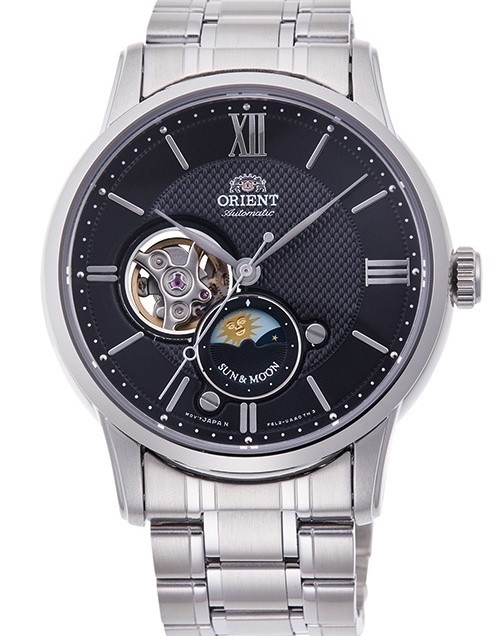 萬年鐘錶 - 東方錶  ORIENT   月象機械錶  42mm   RA-AS0002B