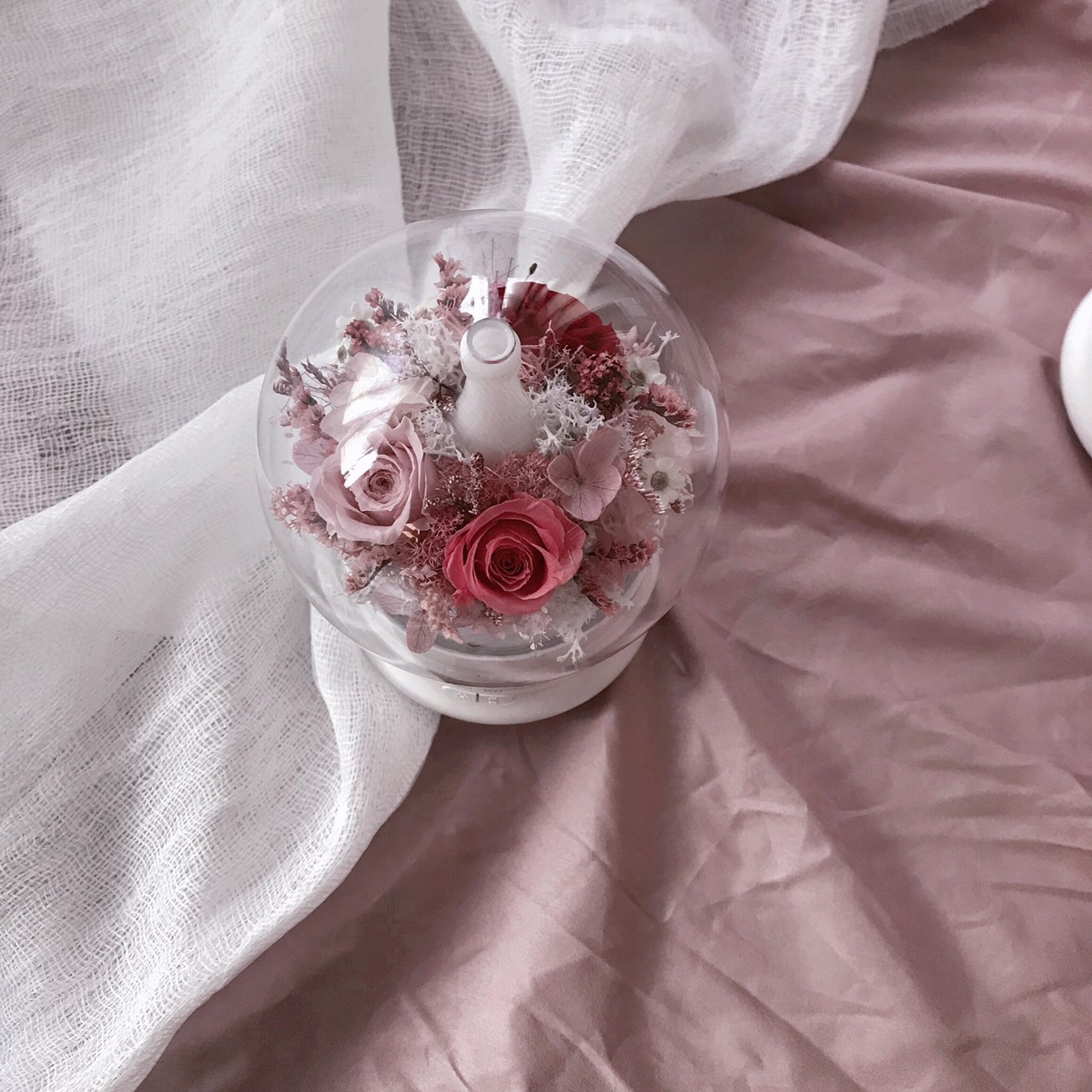 永生花水氧機-桃粉