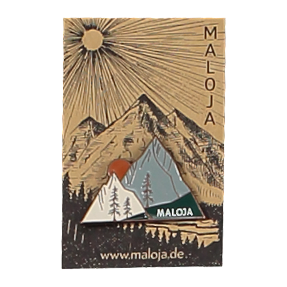 【Maloja】別針 / 9MA27631-[自行車、蜜蜂、山]