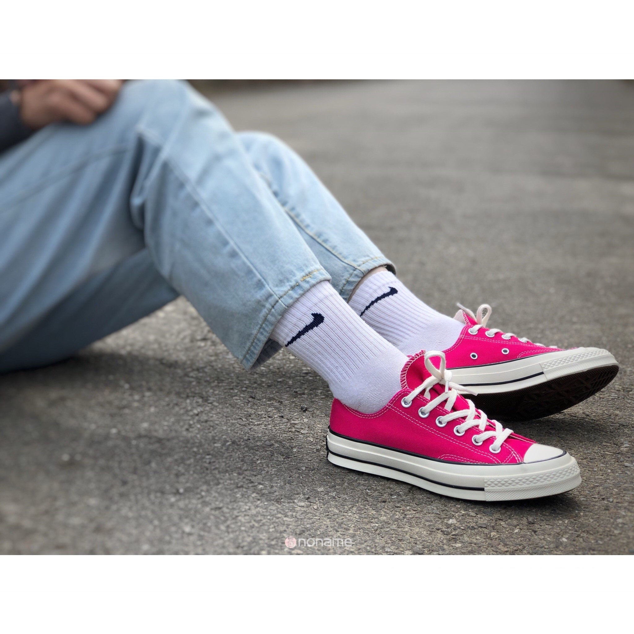 💥出清特價💥 Converse All Star 1970s 70 桃紅色 低筒 帆布鞋 (男女生)