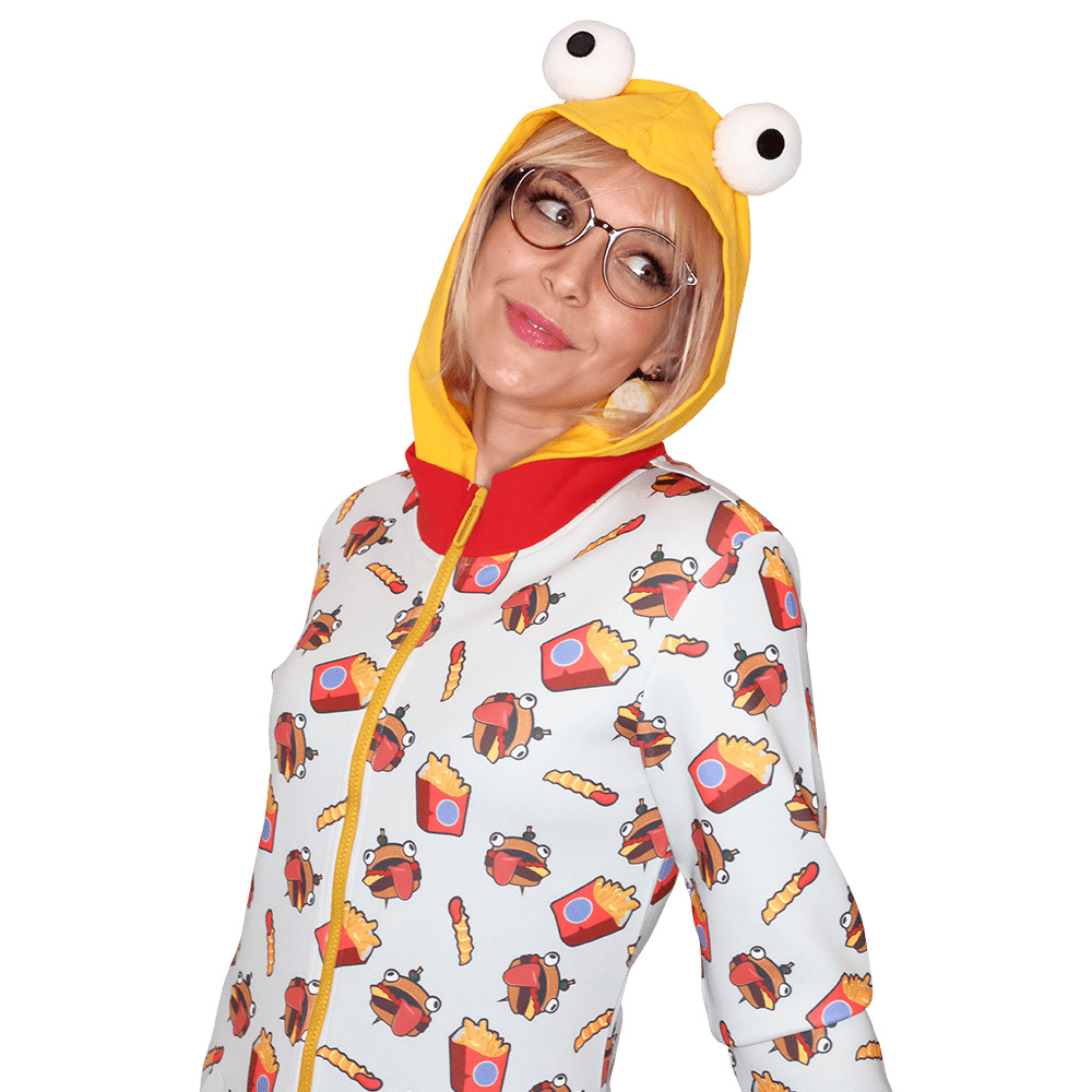 Fortnite 要塞英雄 Durrr Burger Onesie 幽默連身睡衣