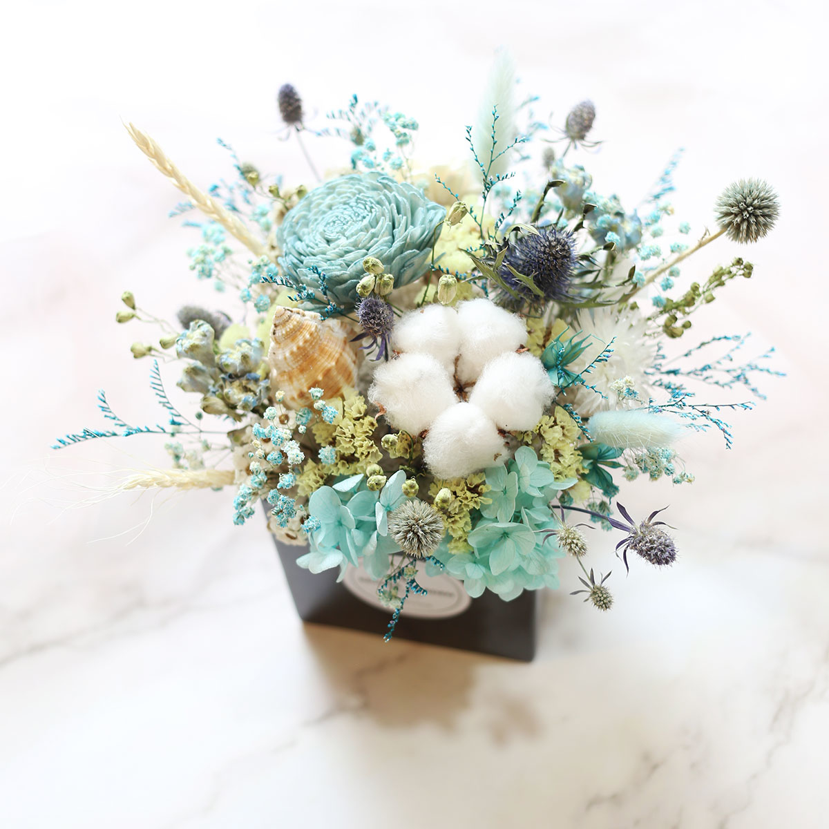 T32｜黃/藍/粉色系桌花