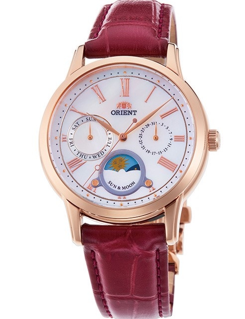 萬年鐘錶 - 東方錶  ORIENT   日月相女錶  34..8mm   RA-KA0001A